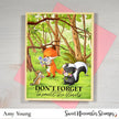 Digital Stamp - Spring Woodland: Background