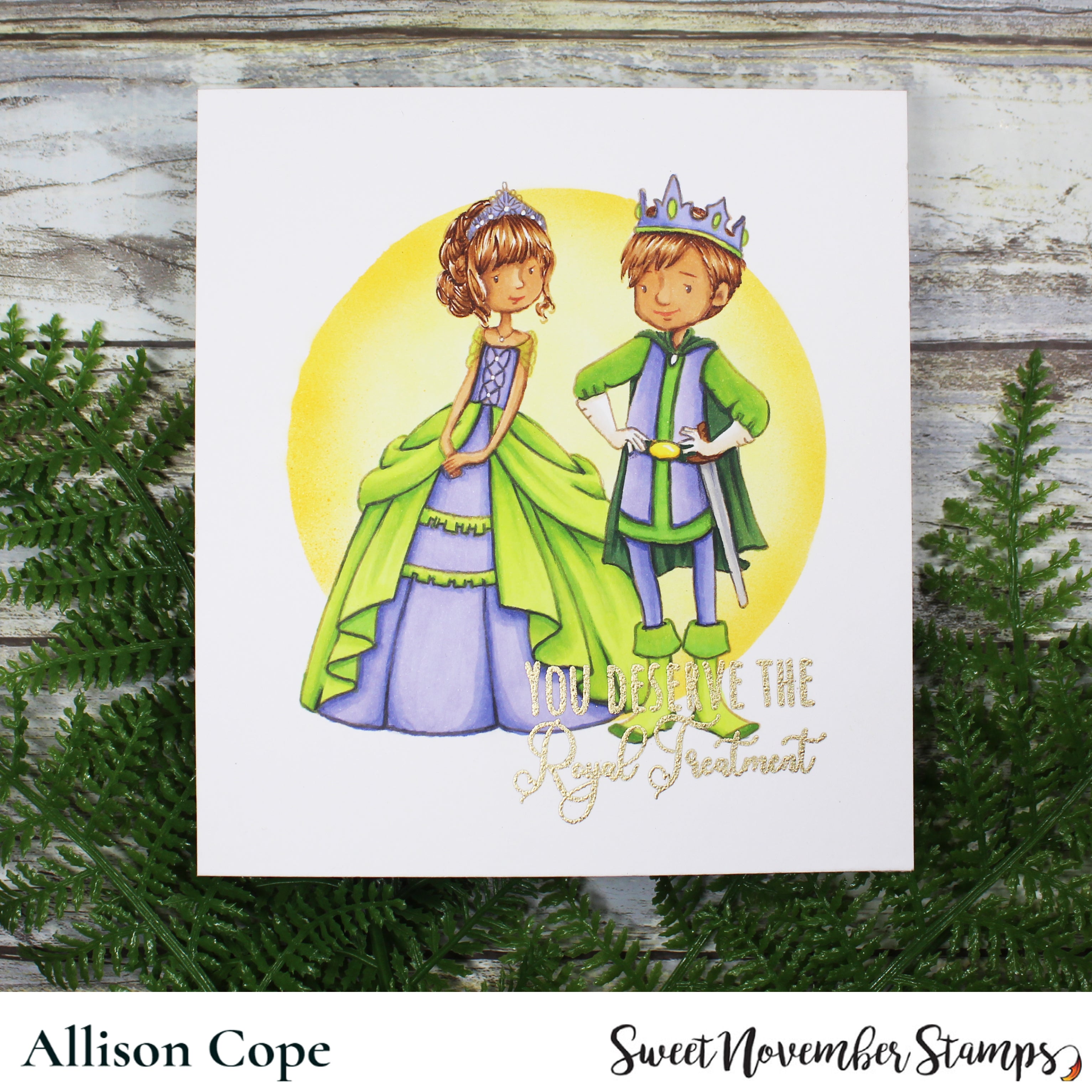 Clear Stamp Set - Royal Treatment 6x8