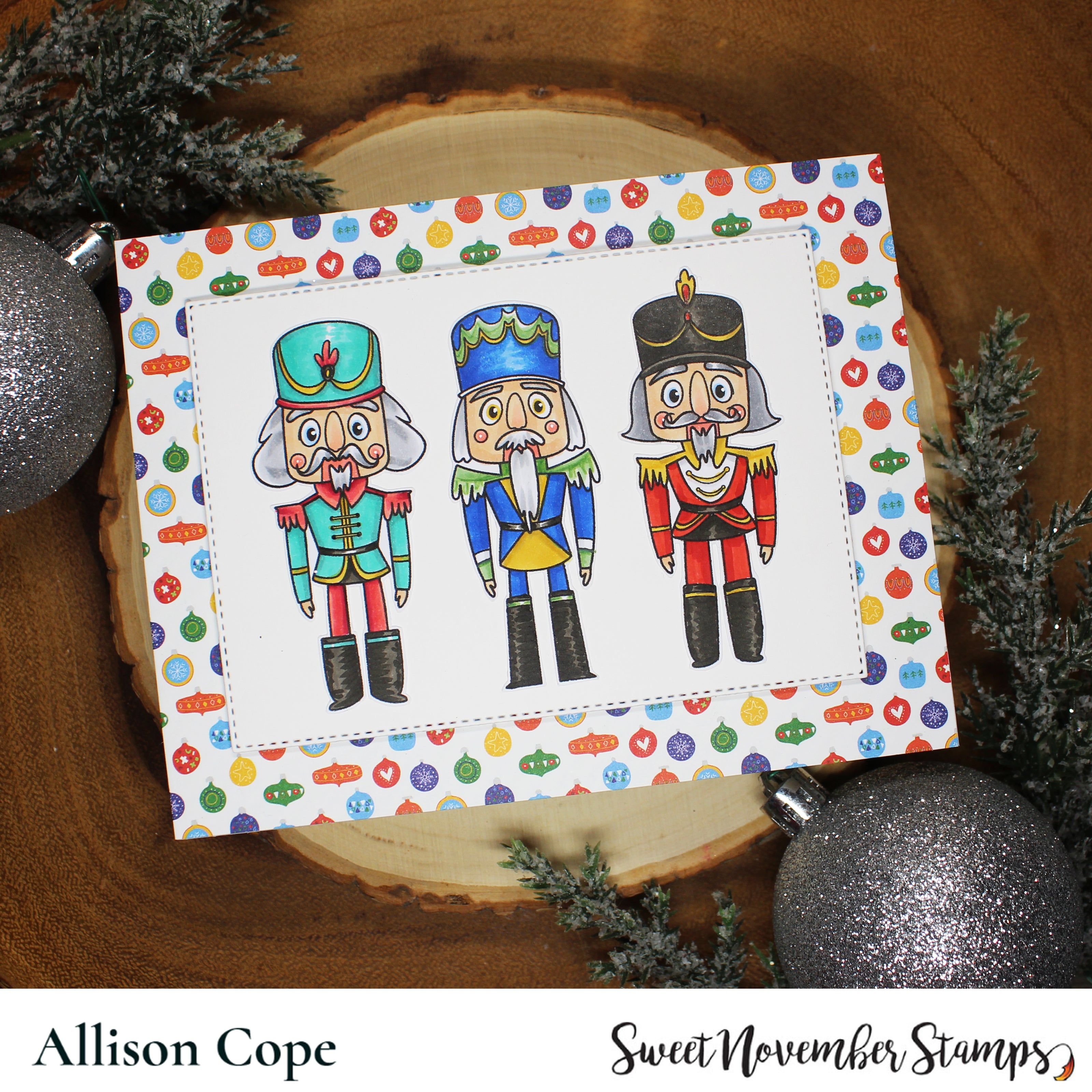 Clear Stamp Set - Nutcracker Trio