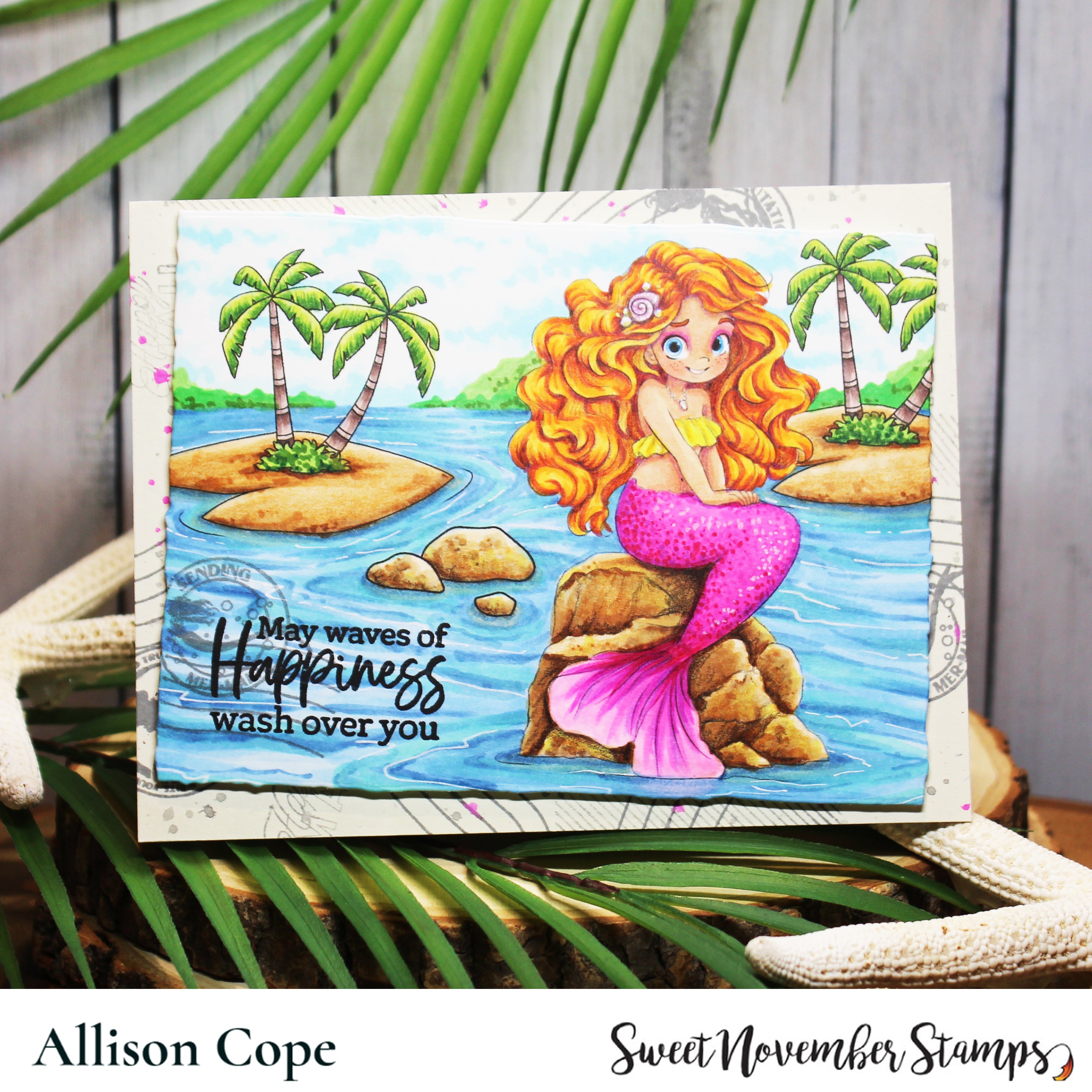 Digital Stamp - Tidewater Tails: Luchia