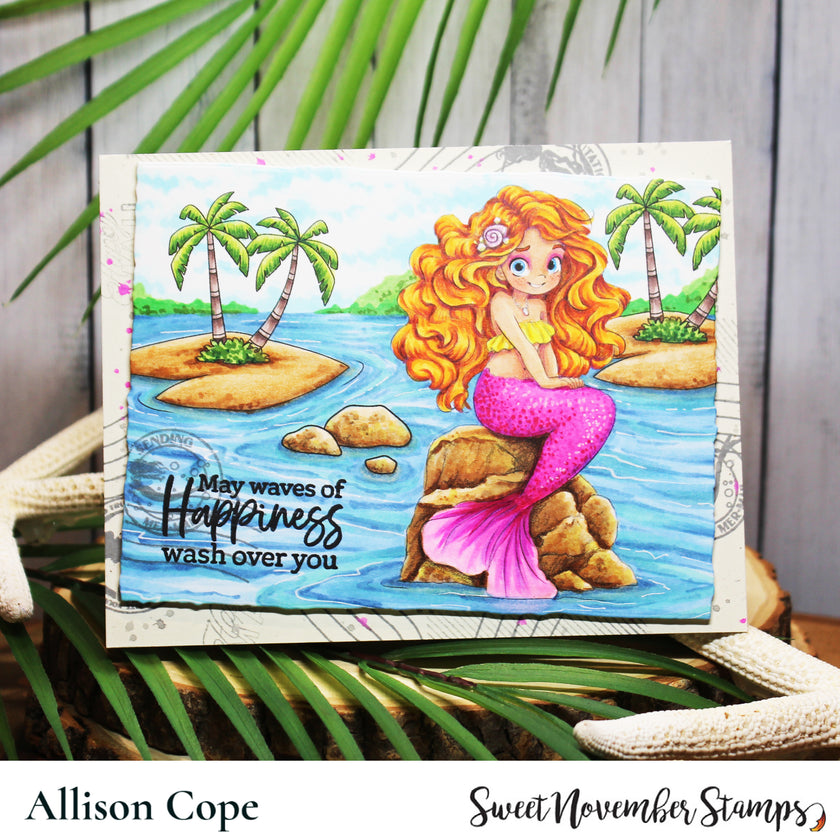 Digital Stamp - Tidewater Tails: Luchia