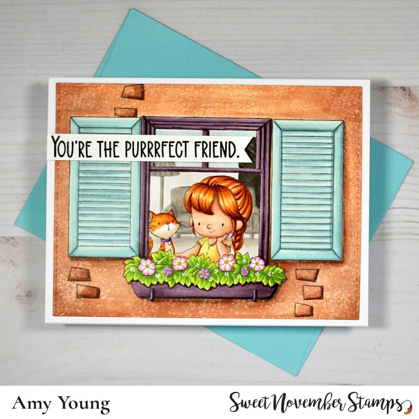 Clear Stamp Set - Spring Windows