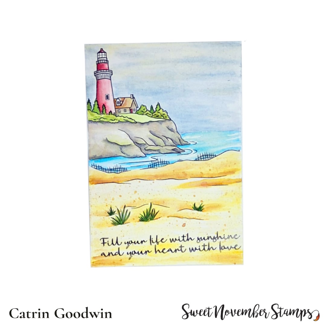 Clear Stamp Set - Background Builder: Coastal Getaway