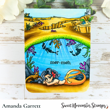 Clear Stamp Set - Background Builder: The Deep