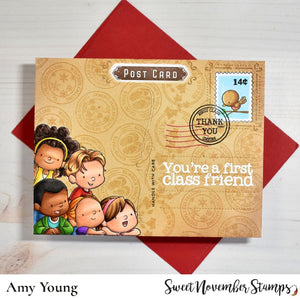 Clear Stamp Set - Year Round Post Marks