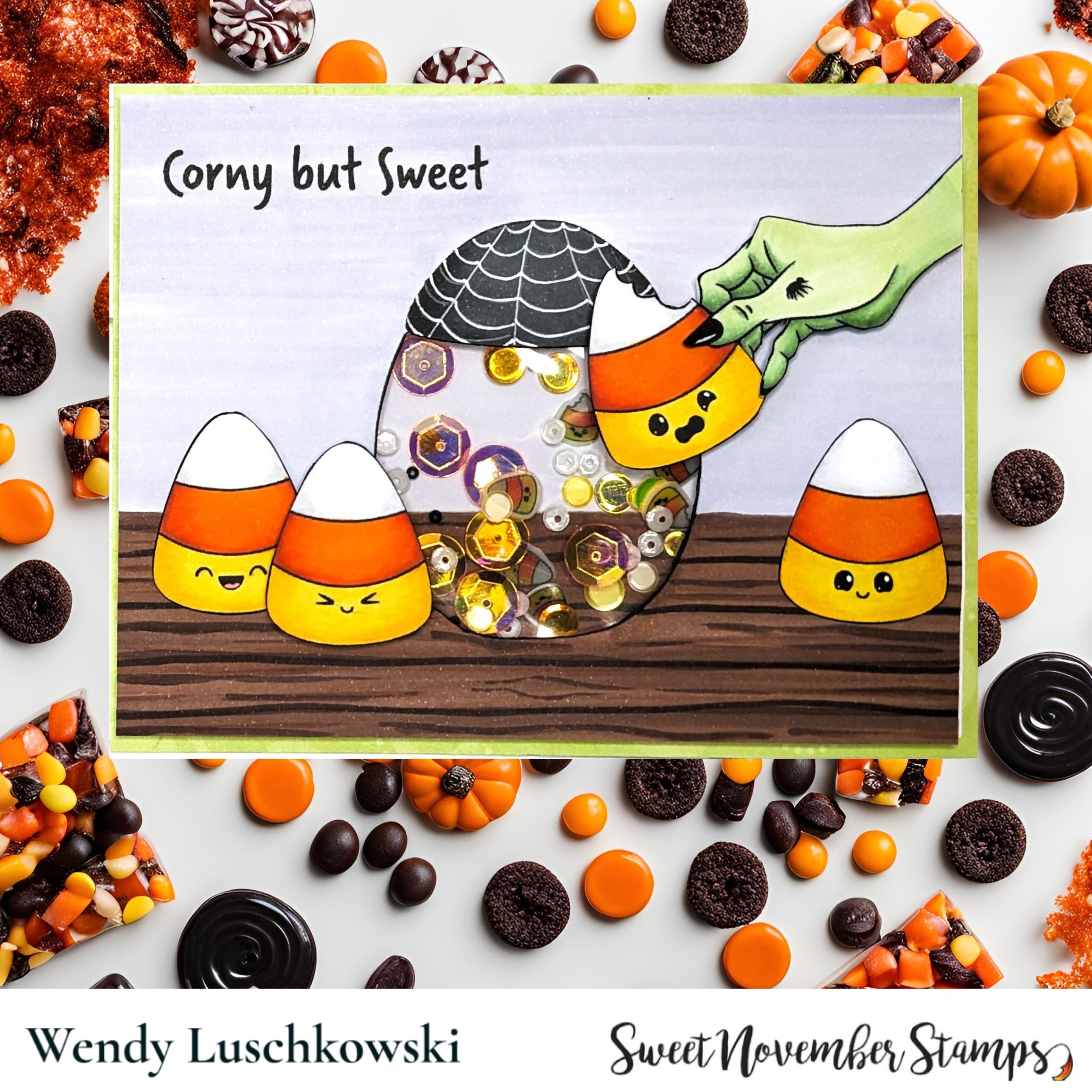 Clear Stamp Set - Corny but Sweet