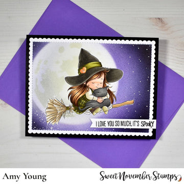 Digital Stamp - Flying with Charlie