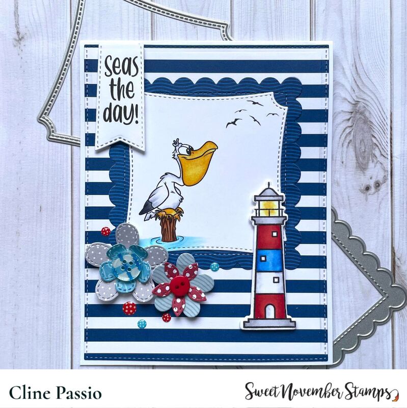 Clear Stamp Set - Sea Birds