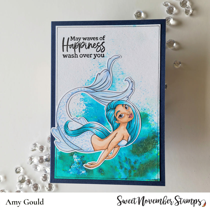 Digital Stamp - Mermazing Friends: Masha and Bruno