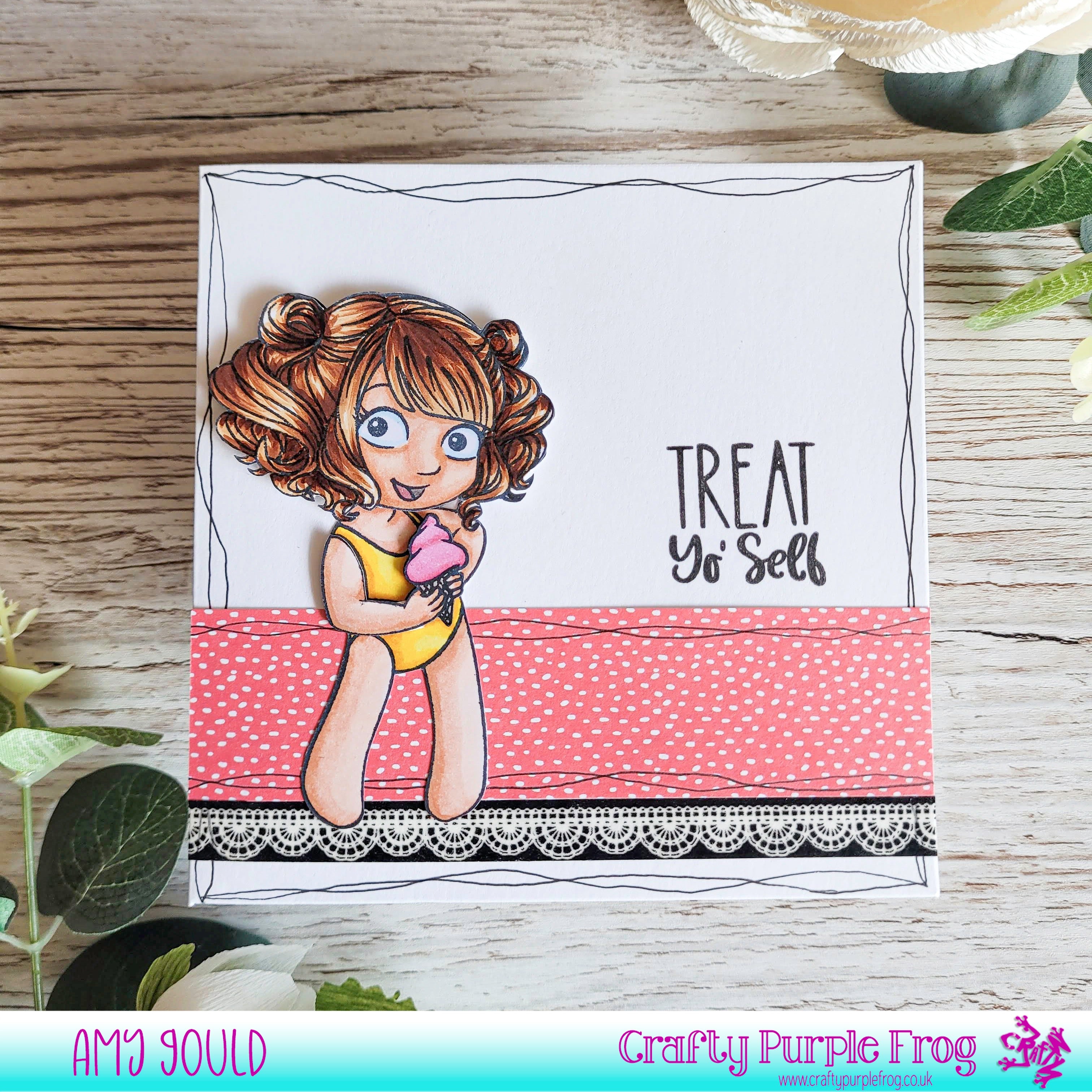 Clear Stamp Set - Quinn 3x4