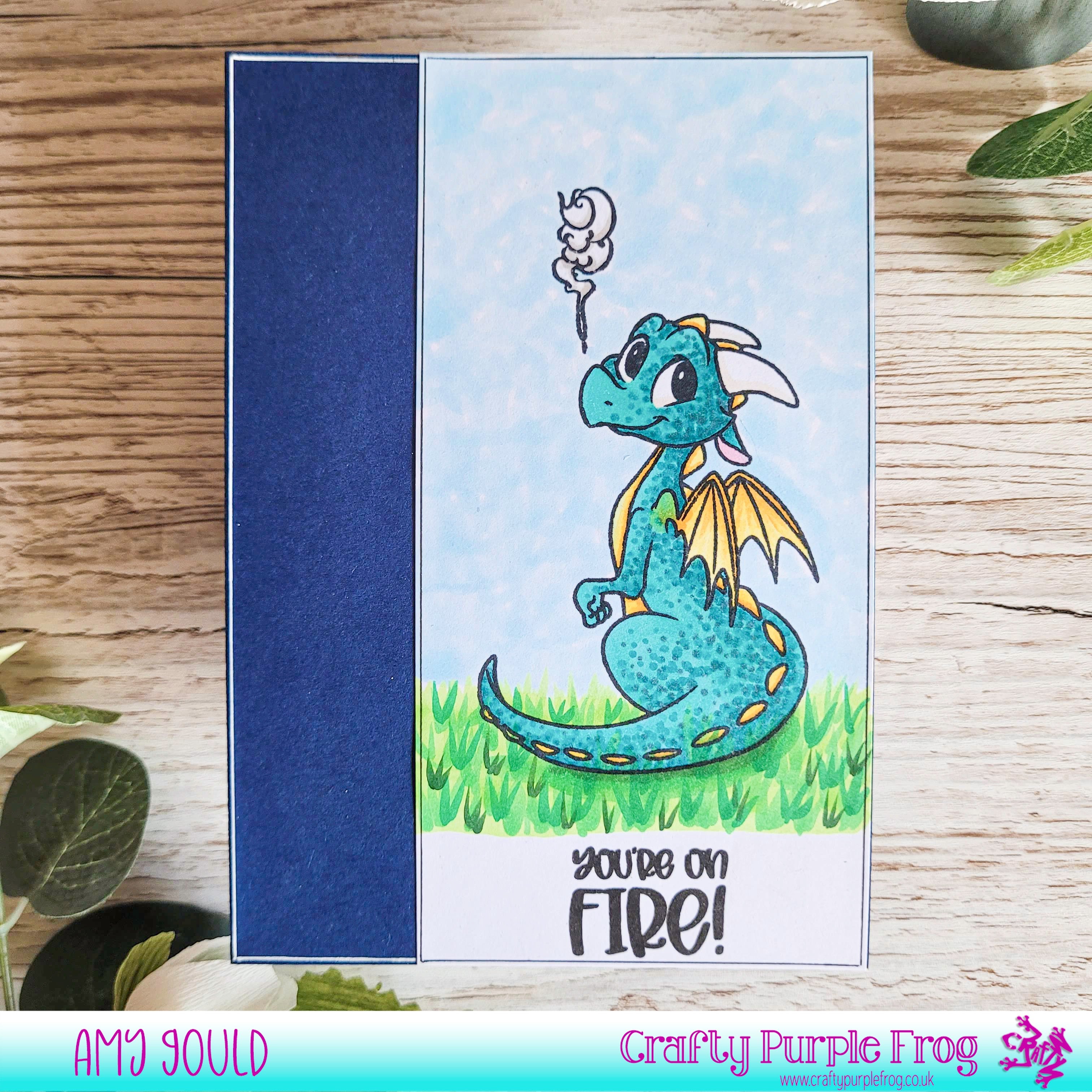 Clear Stamp Set - Dragon Trio 4x6