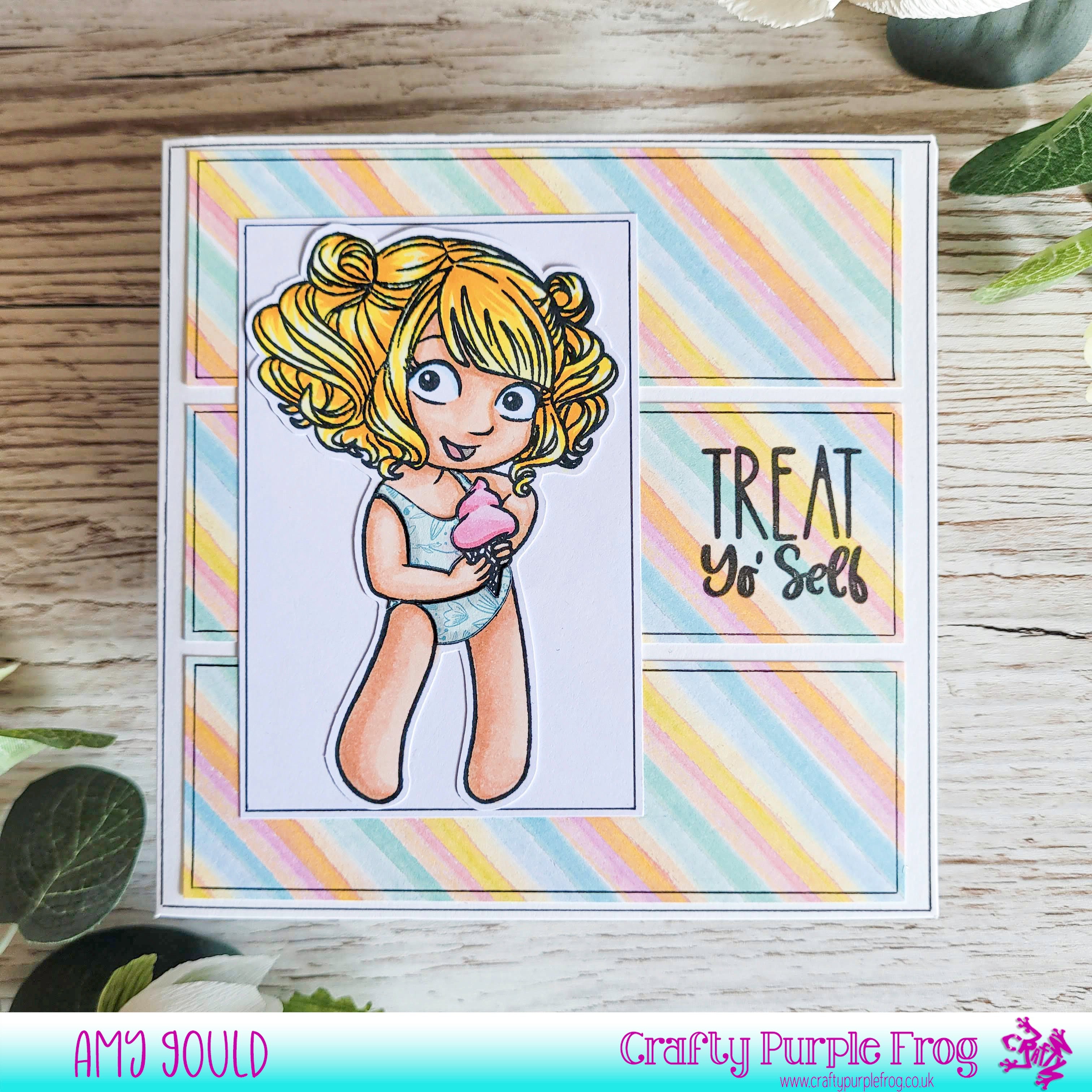 Clear Stamp Set - Quinn 3x4