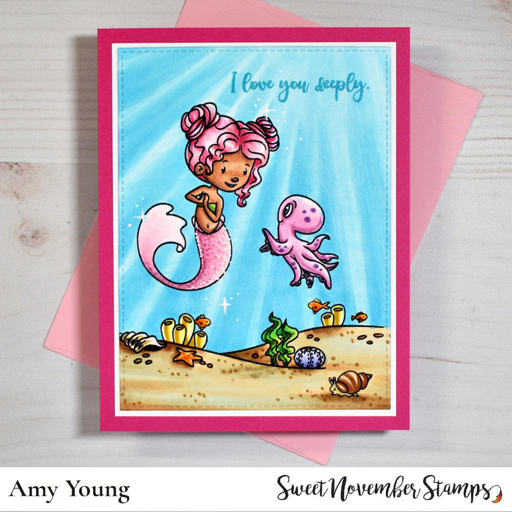 Clear Stamp Set - The Guppies