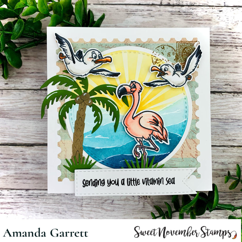 Clear Stamp Set - Sea Birds