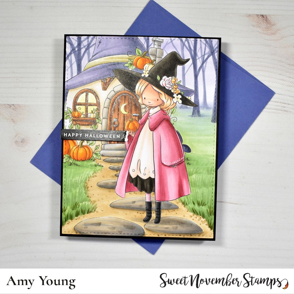 Digital Stamp - Sweet Sorceress: Hut