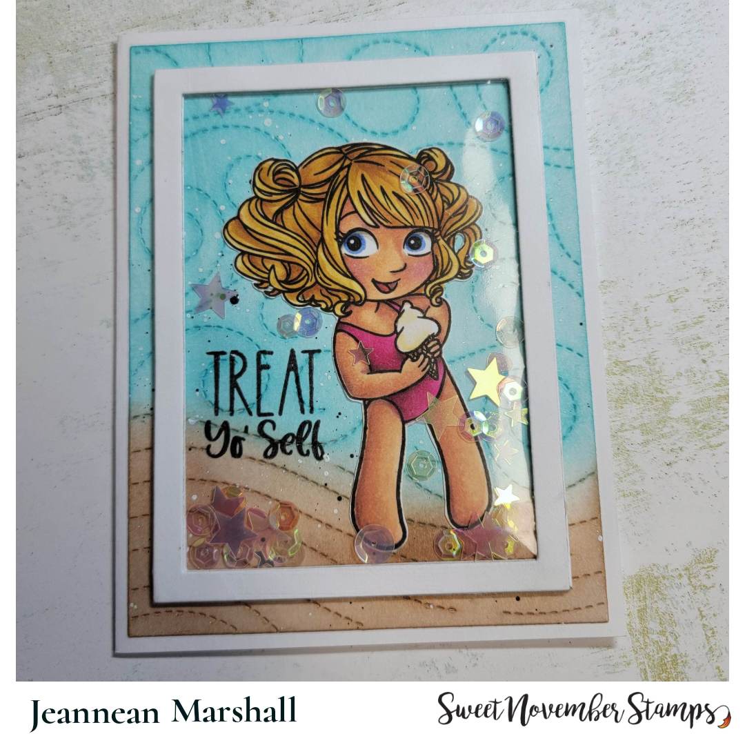 Clear Stamp Set - Quinn 3x4