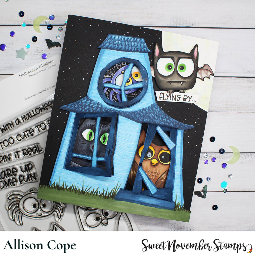 Clear Stamp Set - Halloween Plushies