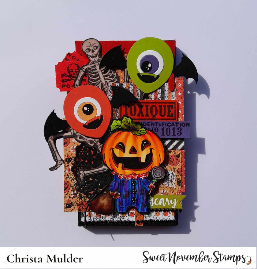 Clear Stamp Set - Pumpkin Head