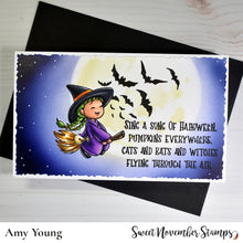 Load image into Gallery viewer, Clear Stamp Set - A Wee Bit Wicked
