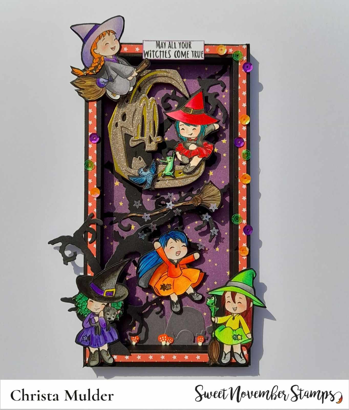 Clear Stamp Set - A Wee Bit Wicked