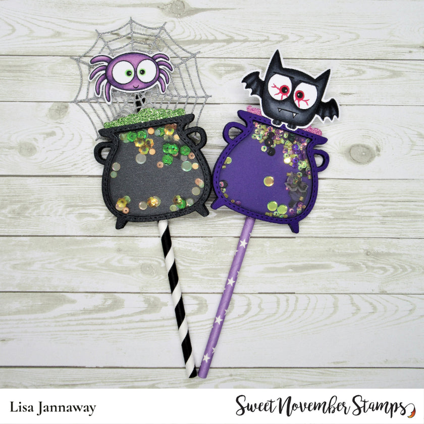 Clear Stamp Set - Halloween Plushies