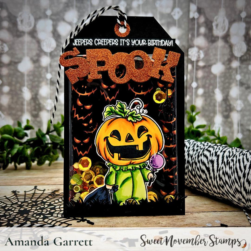 Clear Stamp Set - Pumpkin Head
