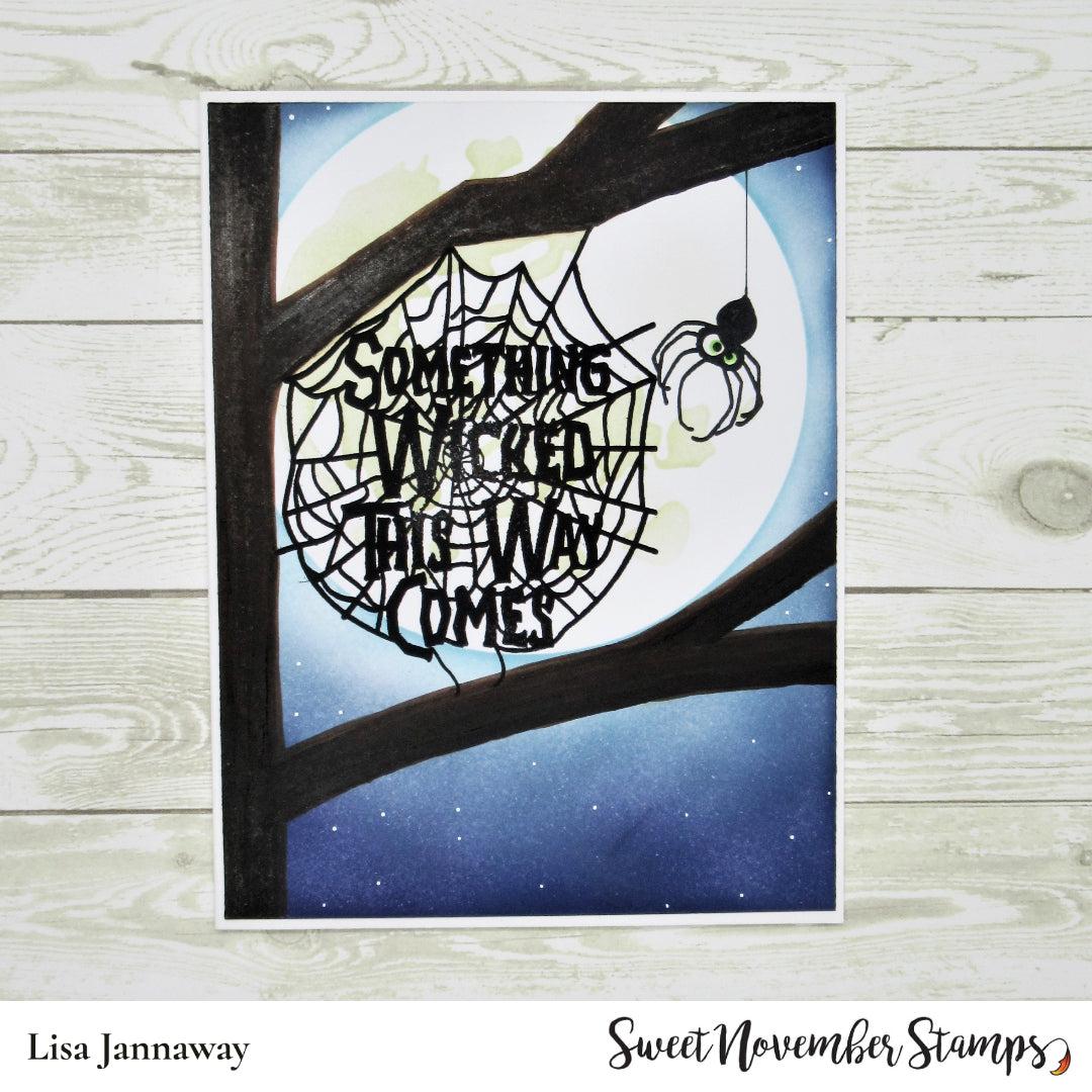 Clear Stamp Set - Spider Salutations