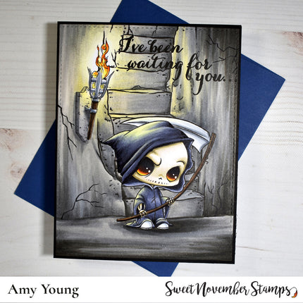 Digital Stamp - Li'l Grimmy Scary