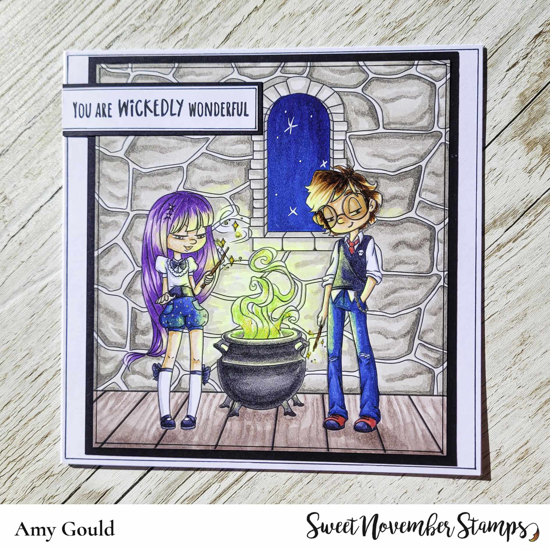 Digital Stamp - Lovin' from the Coven: Warlock