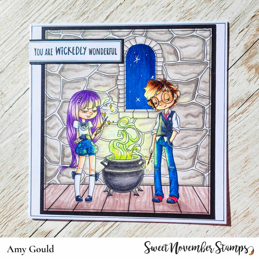 Digital Stamp - Lovin' from the Coven: Warlock