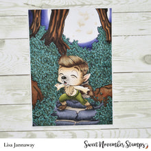 Load image into Gallery viewer, Digital Stamp - Li&#39;l Wolfy Sweet
