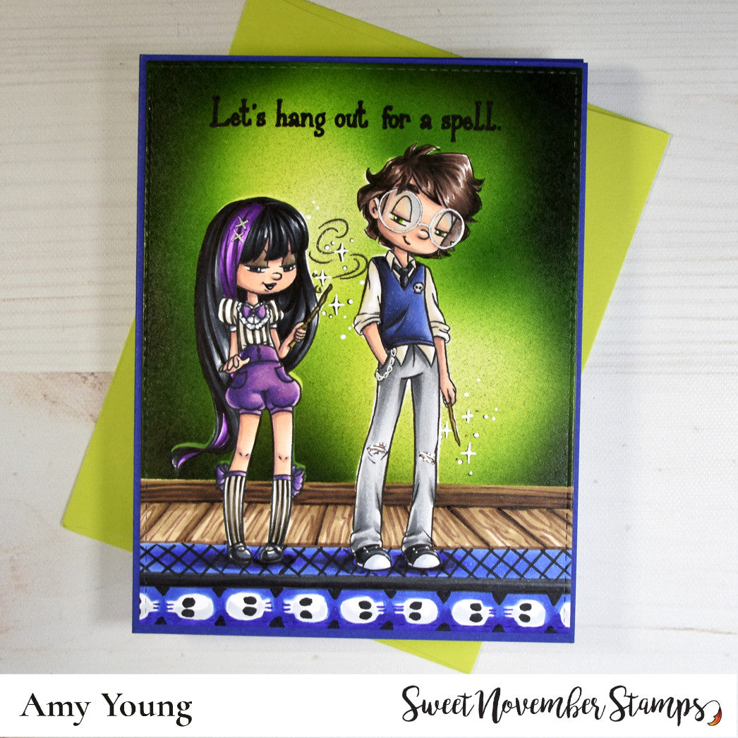 Digital Stamp - Lovin' from the Coven: Warlock