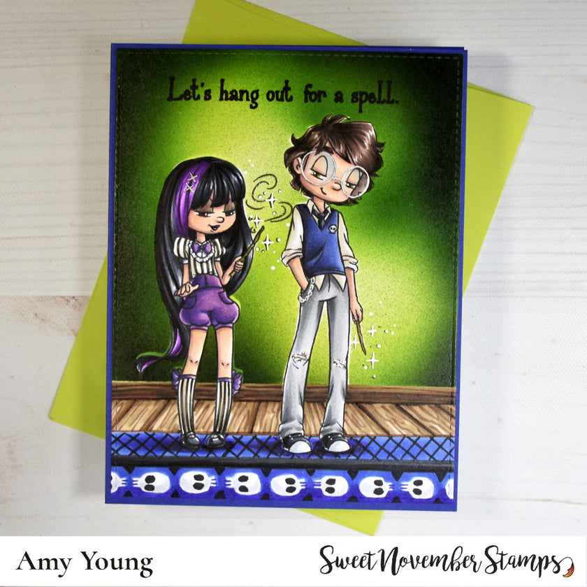 Digital Stamp - Lovin' from the Coven: Warlock