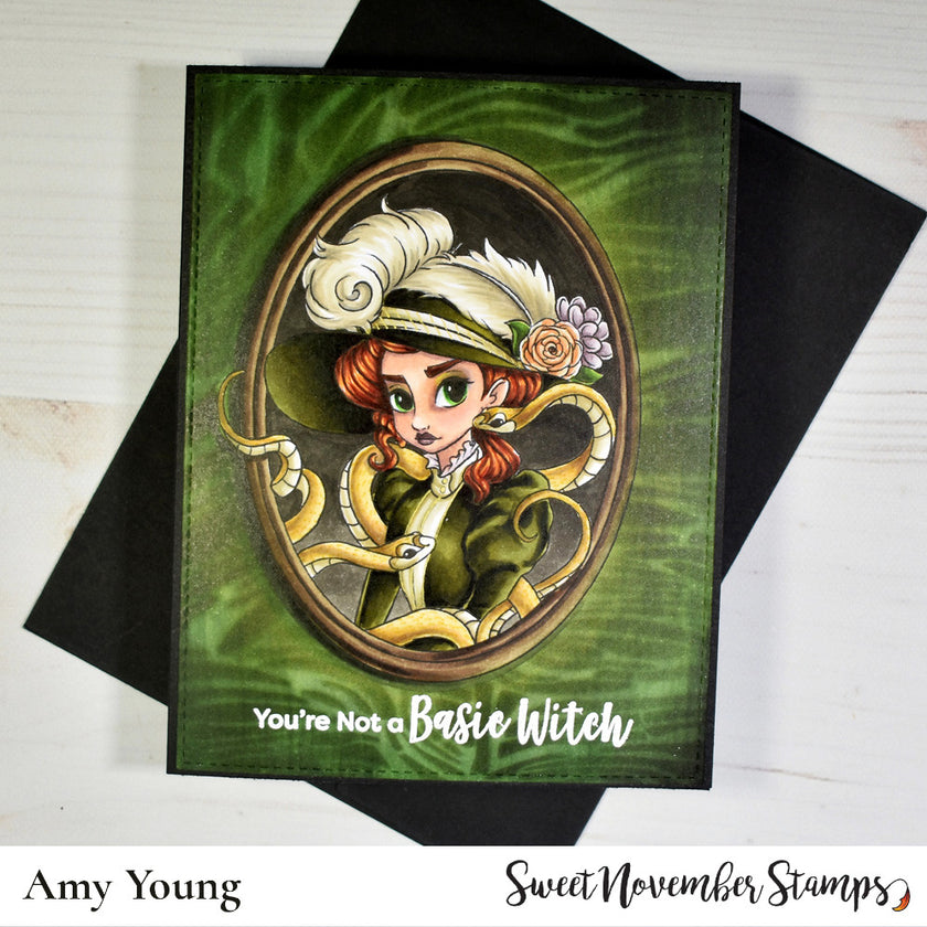 Digital Stamp - Haunted Manor Portraits: Marchioness Serpentina Veleno