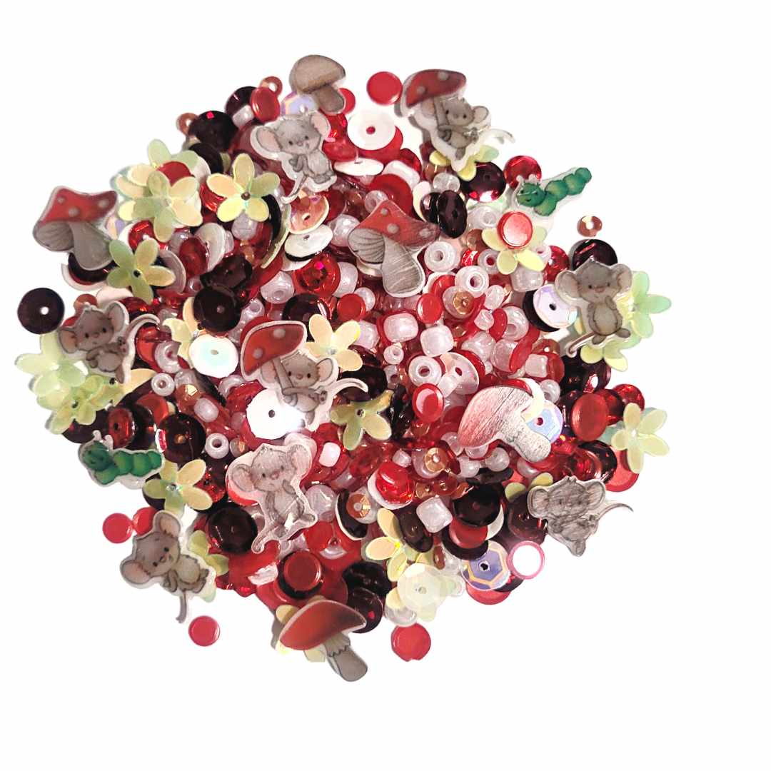 Sequins: Fall Mushroom Mix