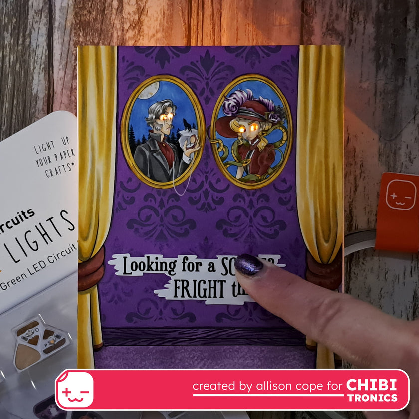 Digital Stamp - Haunted Manor Portraits: Marchioness Serpentina Veleno