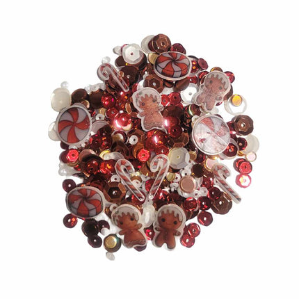 Sequins: Peppermint and Gingy Mix