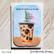 Digital Stamp - Iced Coffee Mouse