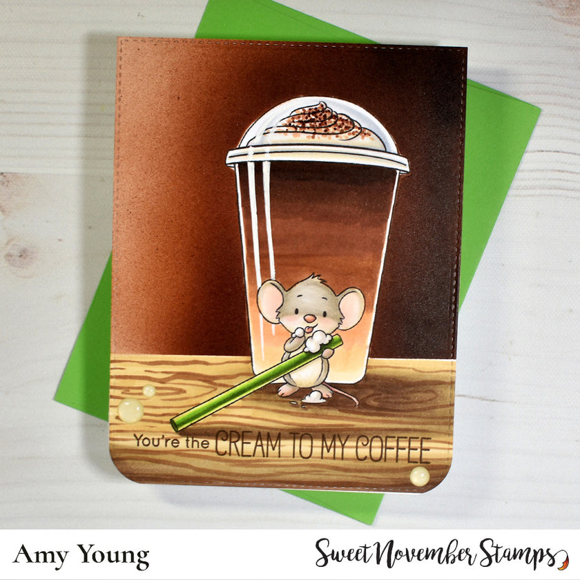 Digital Stamp - Frappy Mouse