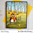 Digital Stamp - Cozy Fall Birds: Franny Finch