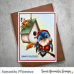 Digital Stamp - Cozy Fall Birds: Silas Sparrow