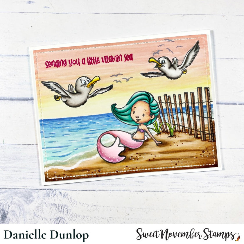 Clear Stamp Set - Sea Birds