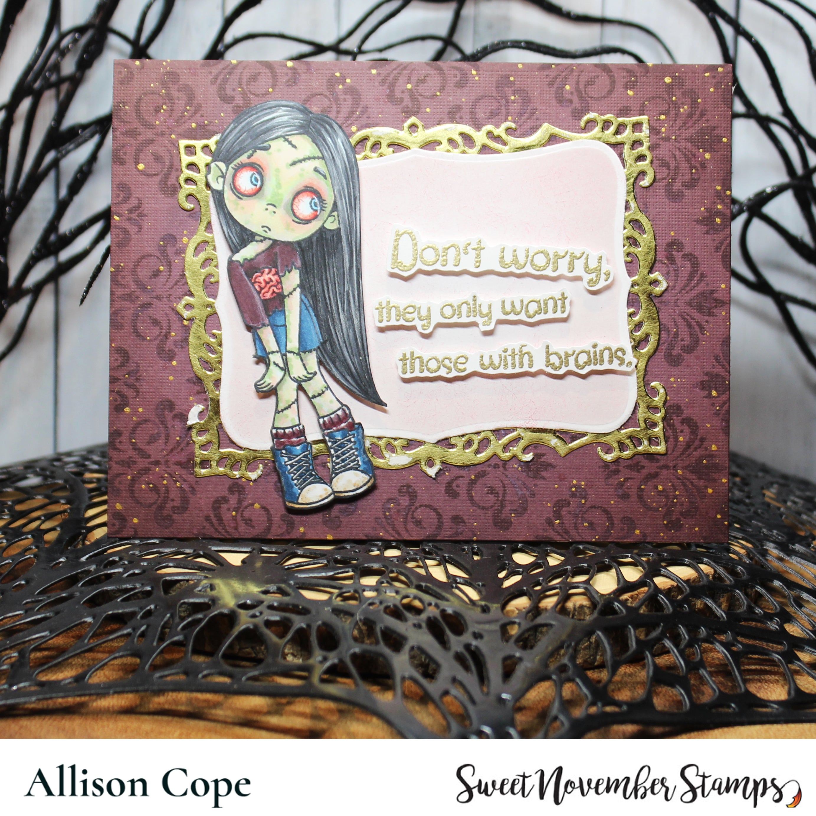 Clear Stamp Set - Zoe the Zombie