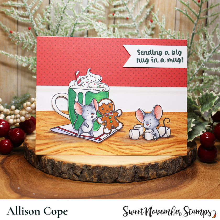 Clear Stamp Set - Hug in Mug