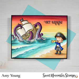 Clear Stamp Set - A Wee Bit of Piracy