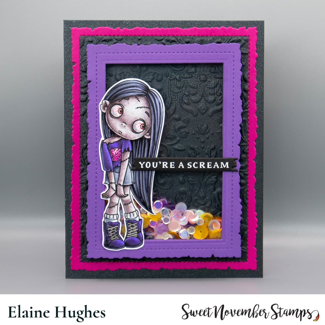 Sequins: Goulish Pink-o-ween mix