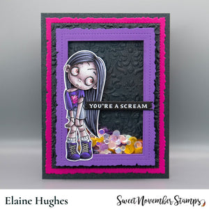 Clear Stamp Set - Zoe the Zombie