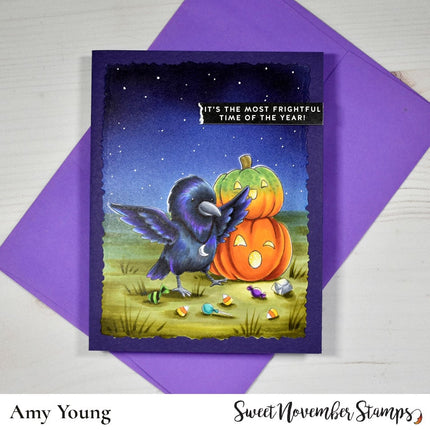 Digital Stamp - Halloween Party: Crow