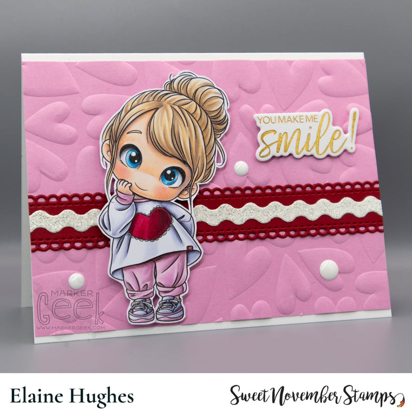 Clear Stamp Set - Lottie Love