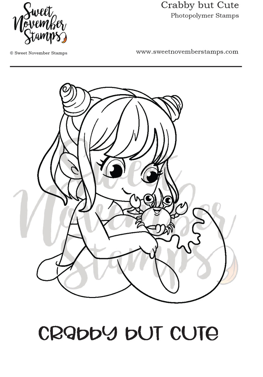 Clear Stamp Set - Crabby but Cute